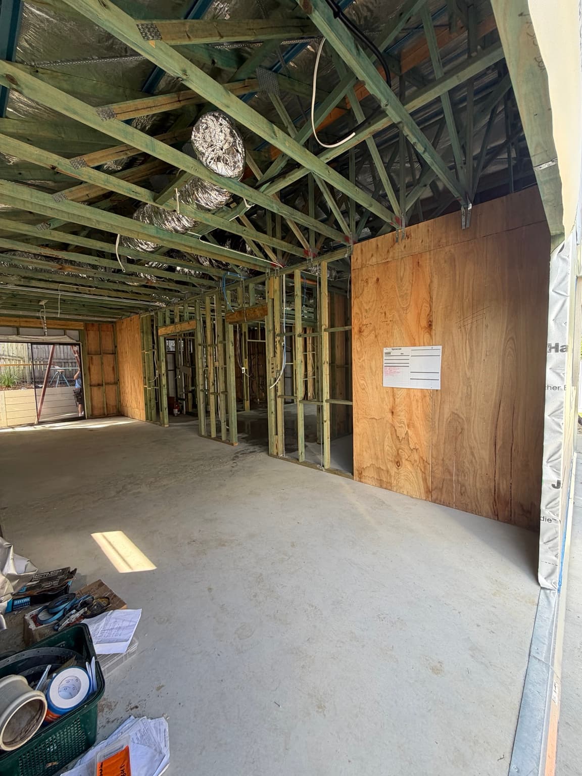 Samford Village granny-flat electrical and ducted air-conditioning project photo 6